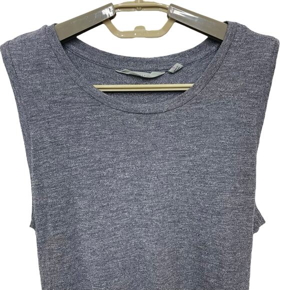 Athleta Siro Twist Back Tank Top Heathered Gray Women’s Sleeveless Size Small - Picture 4 of 11